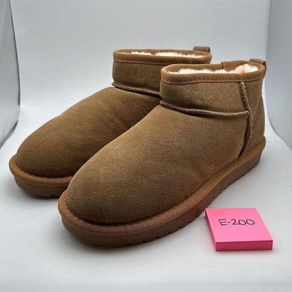 CUSHIONAIRE Women's pull on boot 8.5 CHESTNUT - Picture 3 of 7